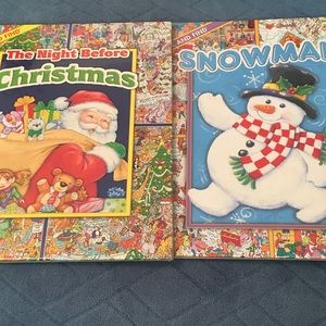 2) New* Sealed* Christmas Look & Find Books.